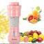 Portable Mini Retractable Silicone Juicer Cup Electric Home Use Fruit Juicer Cup Easy To Carry Compact Size Kitchen Appliance