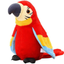 Talking Scarlet Macaw Parrot Electronic Plush Toy
