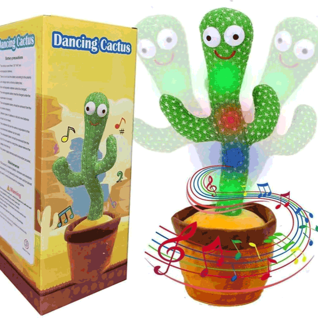Dancing Cactus Musical Toy