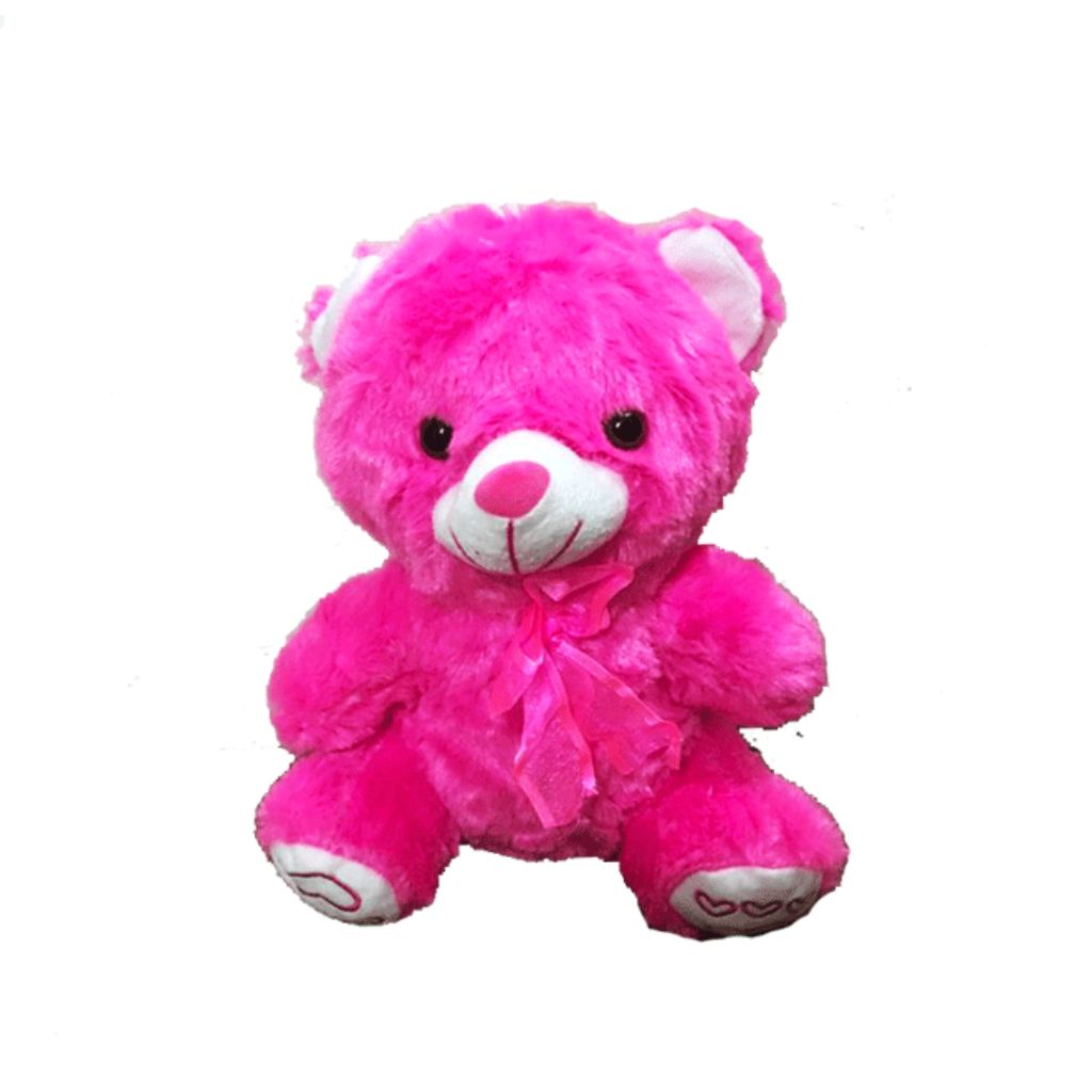 Cute Small Size Teddy Bears 30cm Hot Pink Color Main image