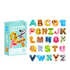 Large Magnetic Letters for Kid Magnets Fridge Animals Alphabet Toys, Children Magnetic Refrigerator Uppercase ABC Alphabets