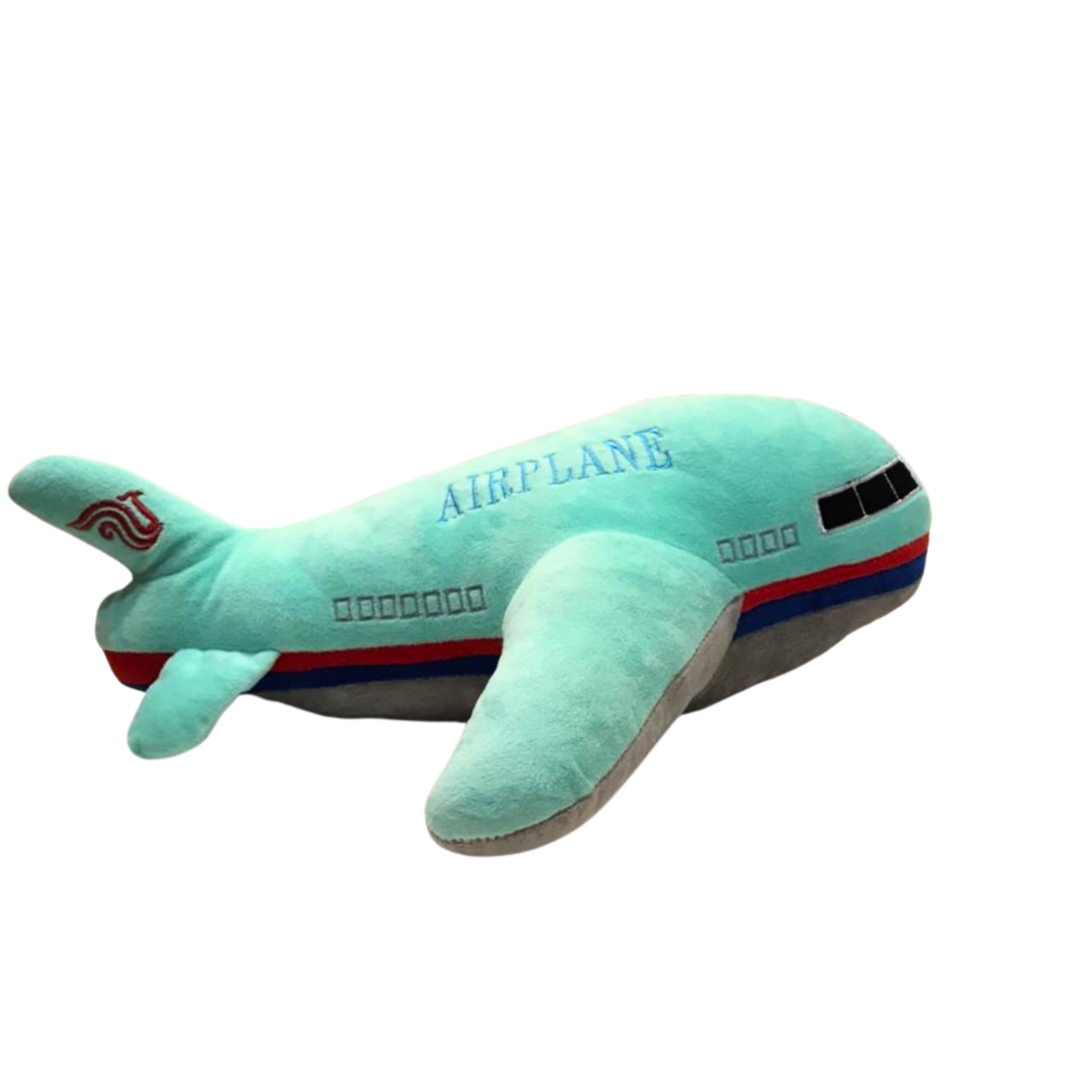 Soft Plush Toy Airplane with Colorful Wing Secondary image
