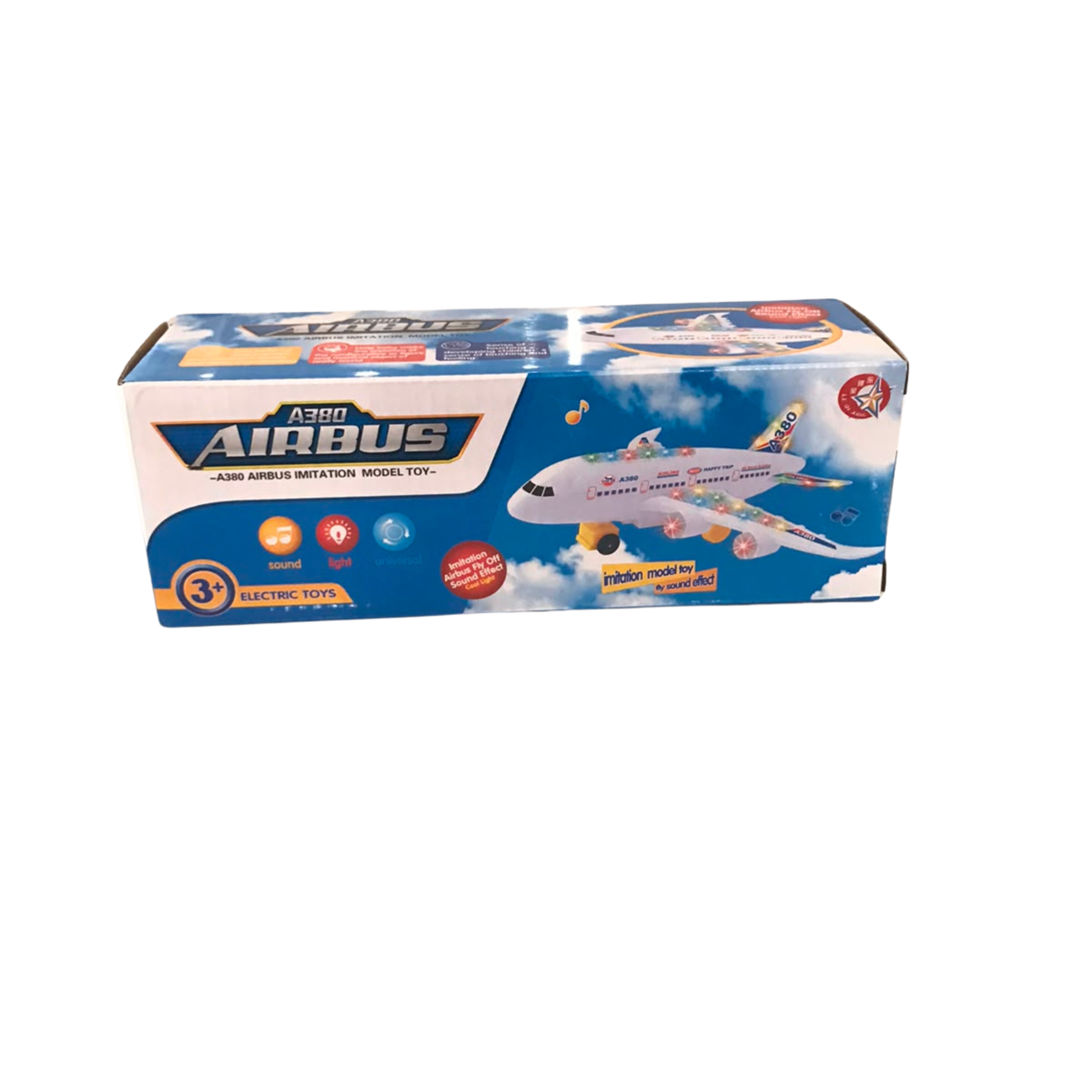 Airbus A380 Electric Imitation Model Toy Airplane Secondary image