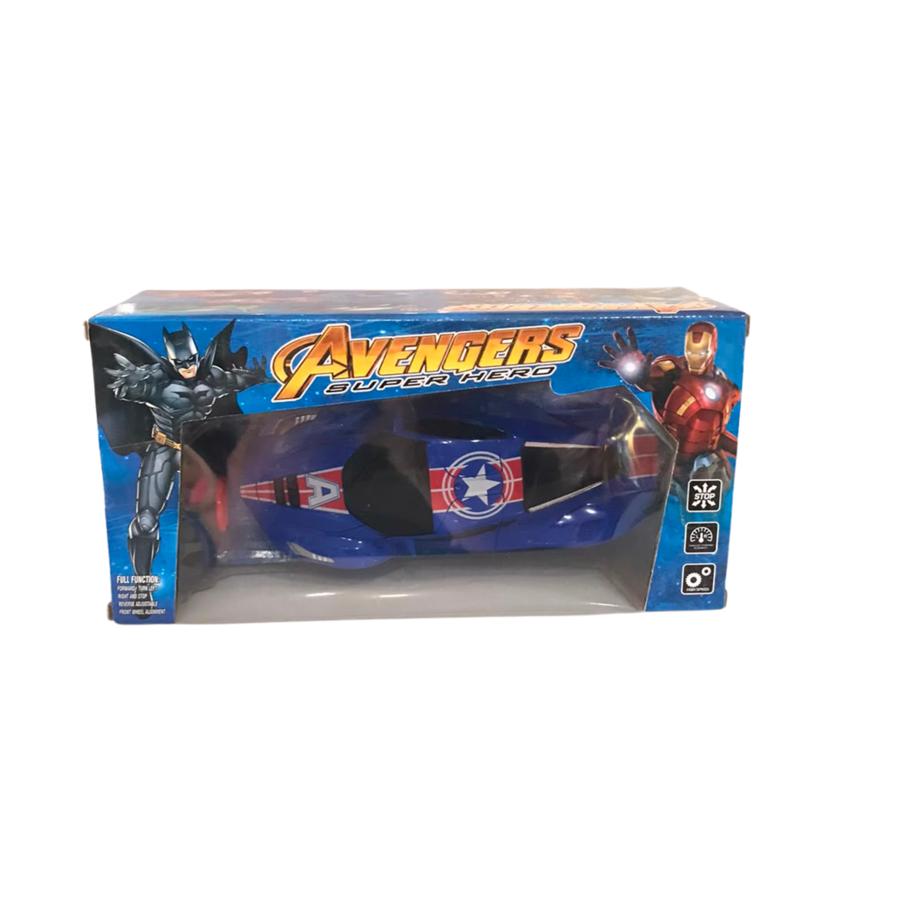 Avengers Super Hero Full Function Remote Control Toy Car Secondary image