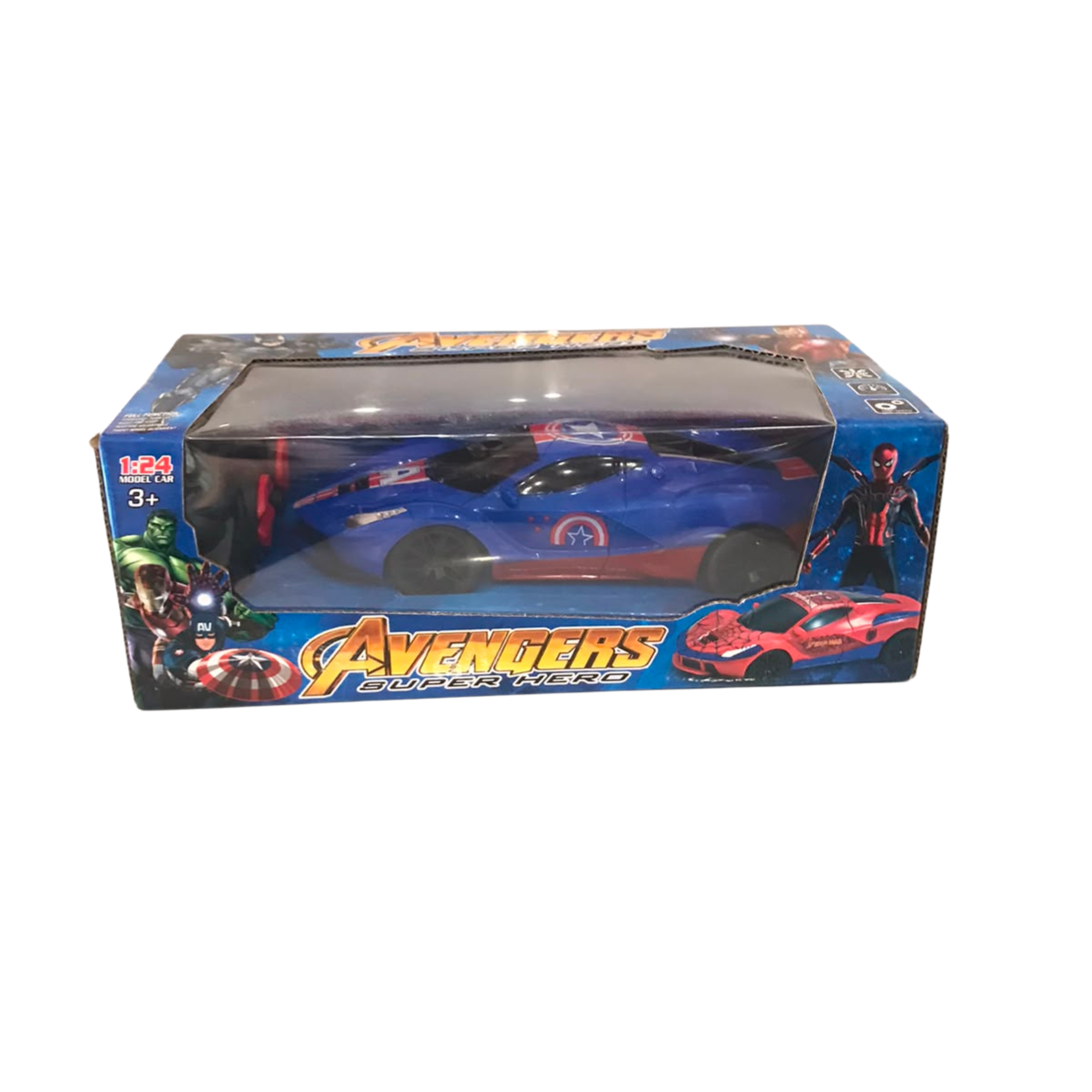 Avengers Super Hero Full Function Remote Control Toy Car Main image