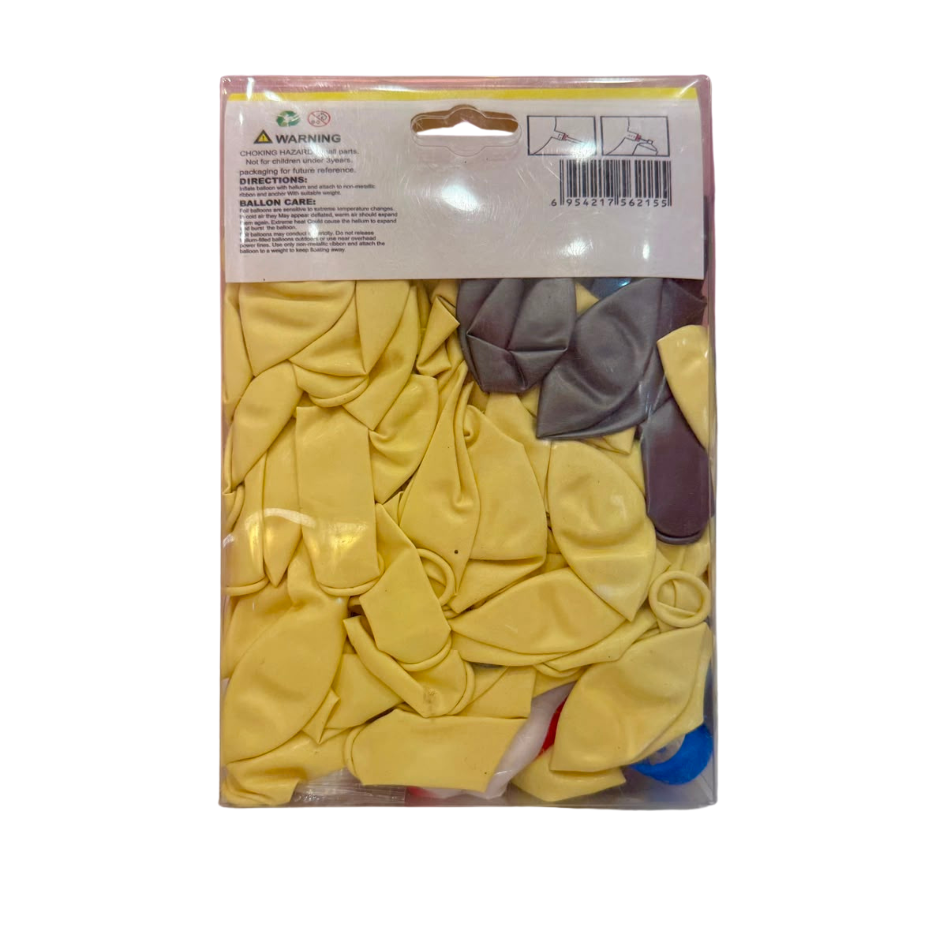 113pcs Pastel Yellow & Silver Balloon Arch Kit – Neutral Birthday & Baby Shower Garland Set Main image
