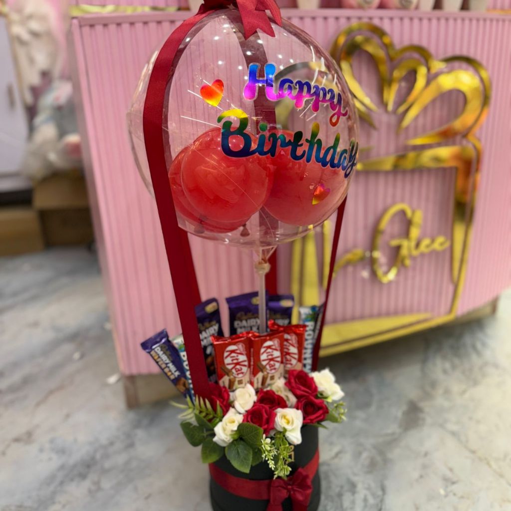 Elegant birthday treat hamper Main image