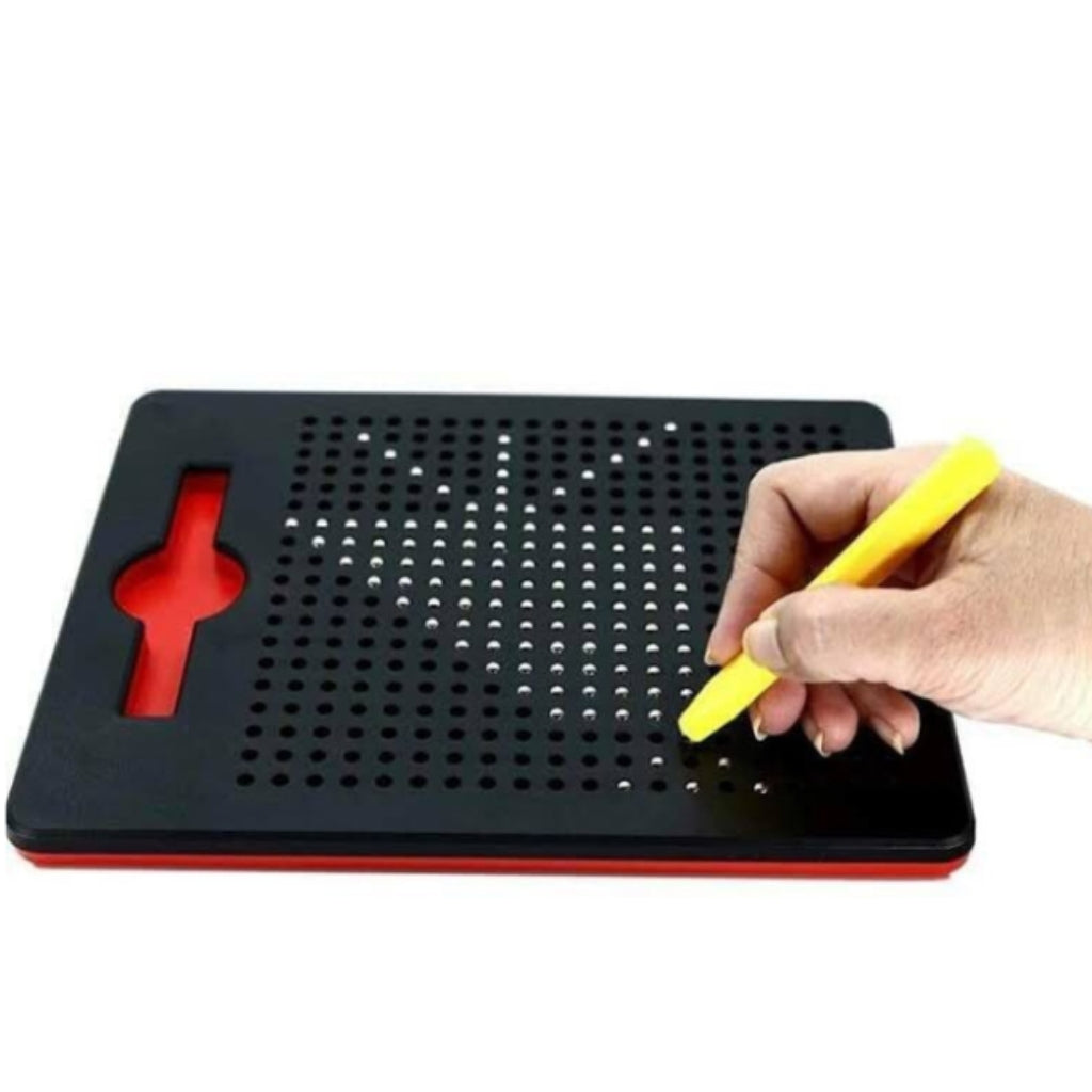Magnet Board Game For Kids Magnetic Drawing Learning Board Magnetic Slate with Free Stylus Pen & 10 Cards Secondary image
