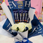 Luxury Cadbury Dairy Milk Chocolate and White Rose Gift Bouquet