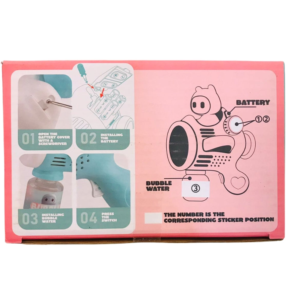 Bubble gun Adventure Toy