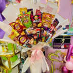 The Ultimate Mega Snack Birthday Bouquet Jumbo Chips & Candy Gift Arrangement