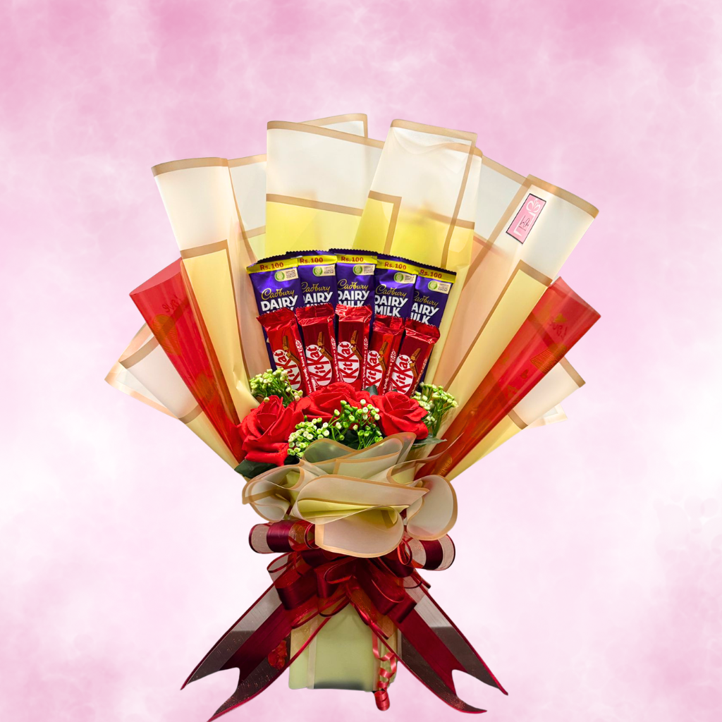 Scarlet Indulgence Chocolate Bouquet