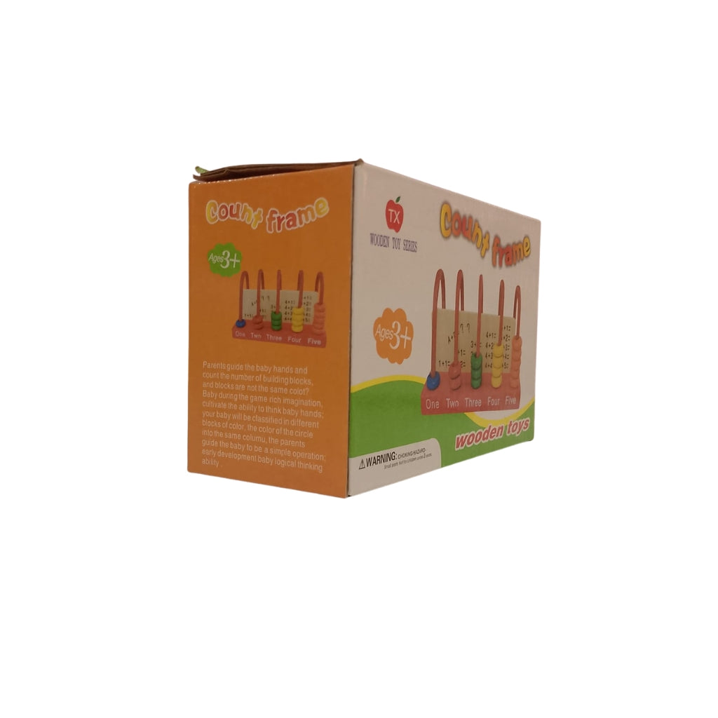 Wooden Educational Counting Abacus Toy for Kids – Number Learning & Math Practice Secondary image