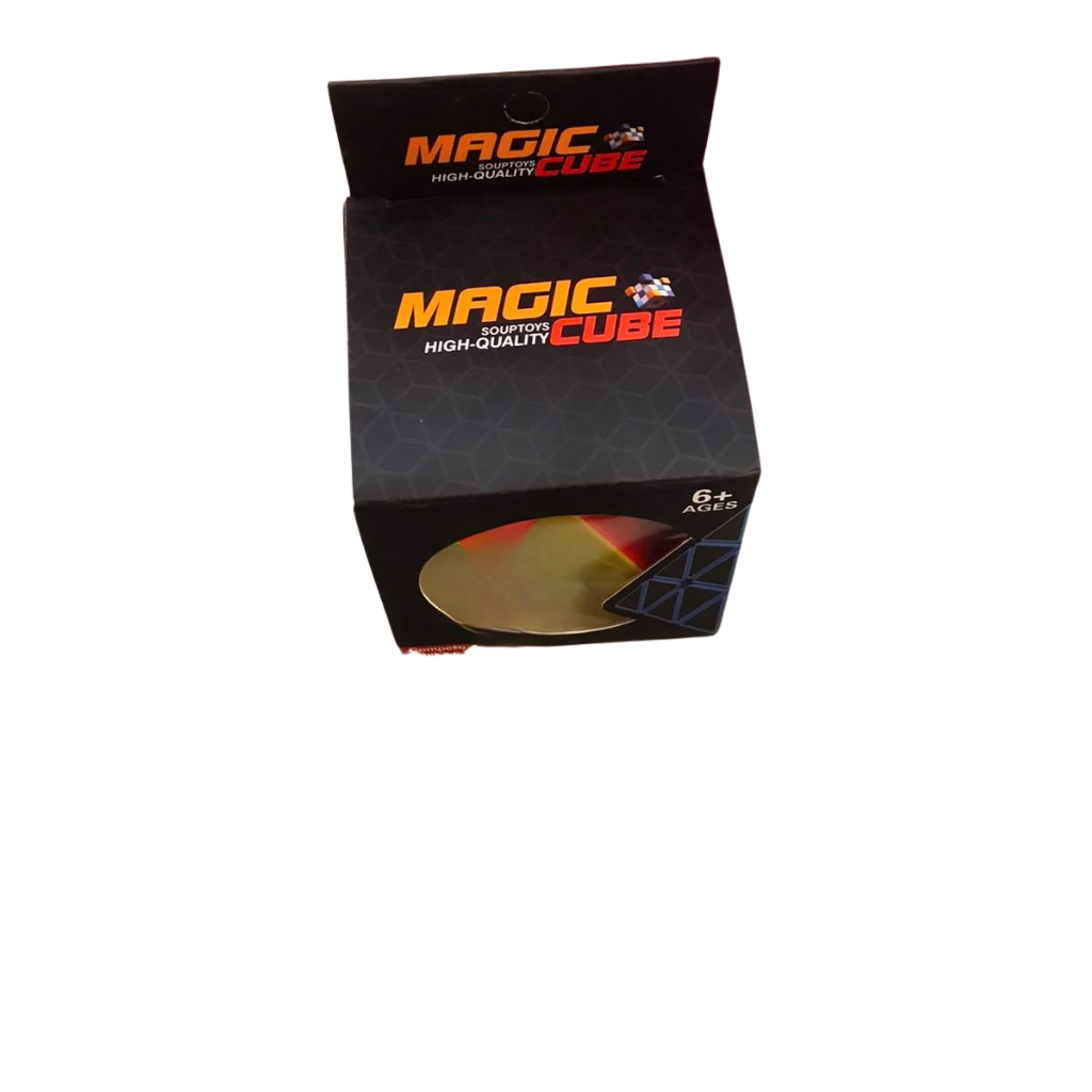 Magic Pyraminx Speed Cube Puzzle | 3x3 Triangle Magic Cube, Smooth-Turning Competition Special Rubik's Brain Teaser Toy for Kids & Adults (Ages 6+)