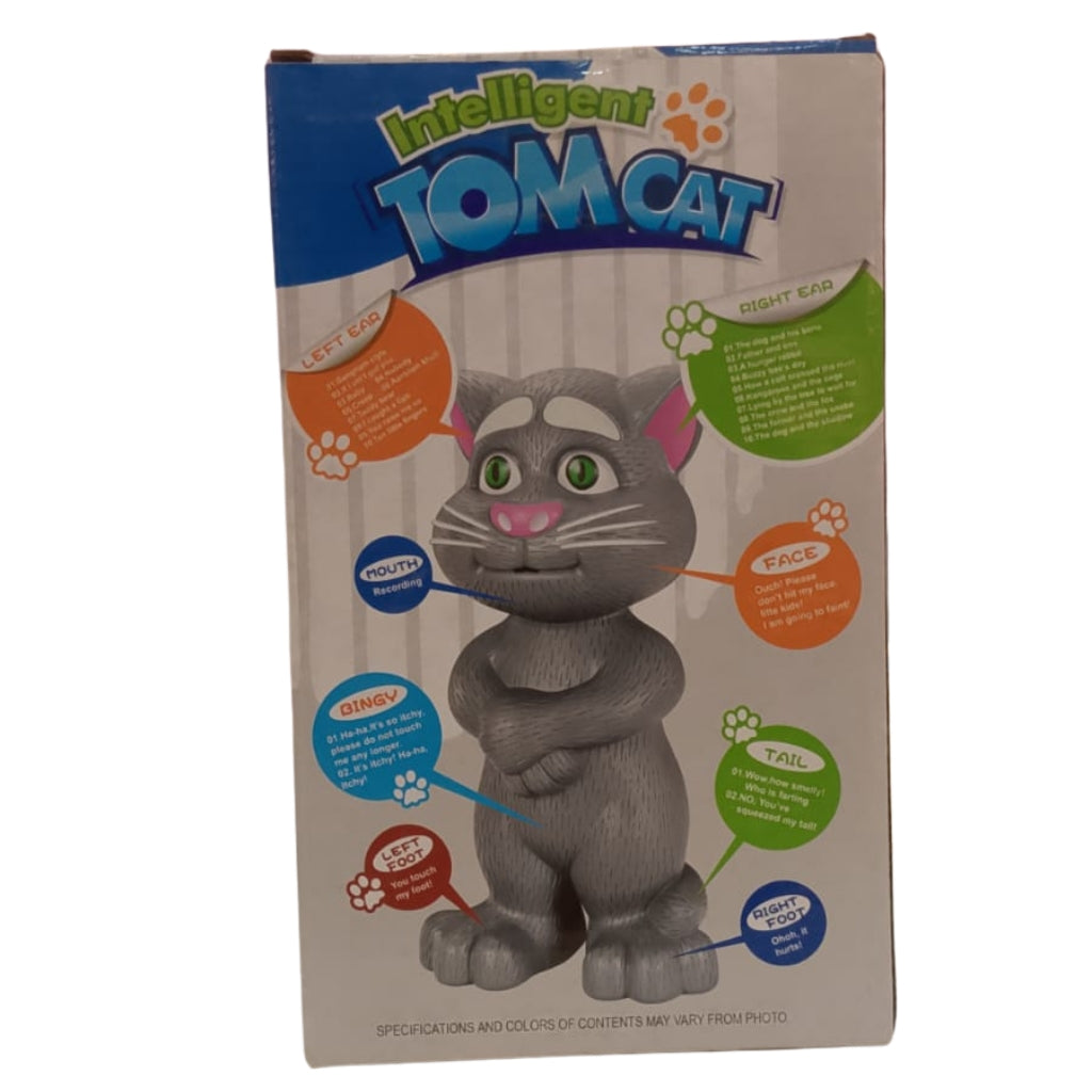 Intelligent Talking Tom Cat Toy – Interactive Musical & Repeating Cat for Kids