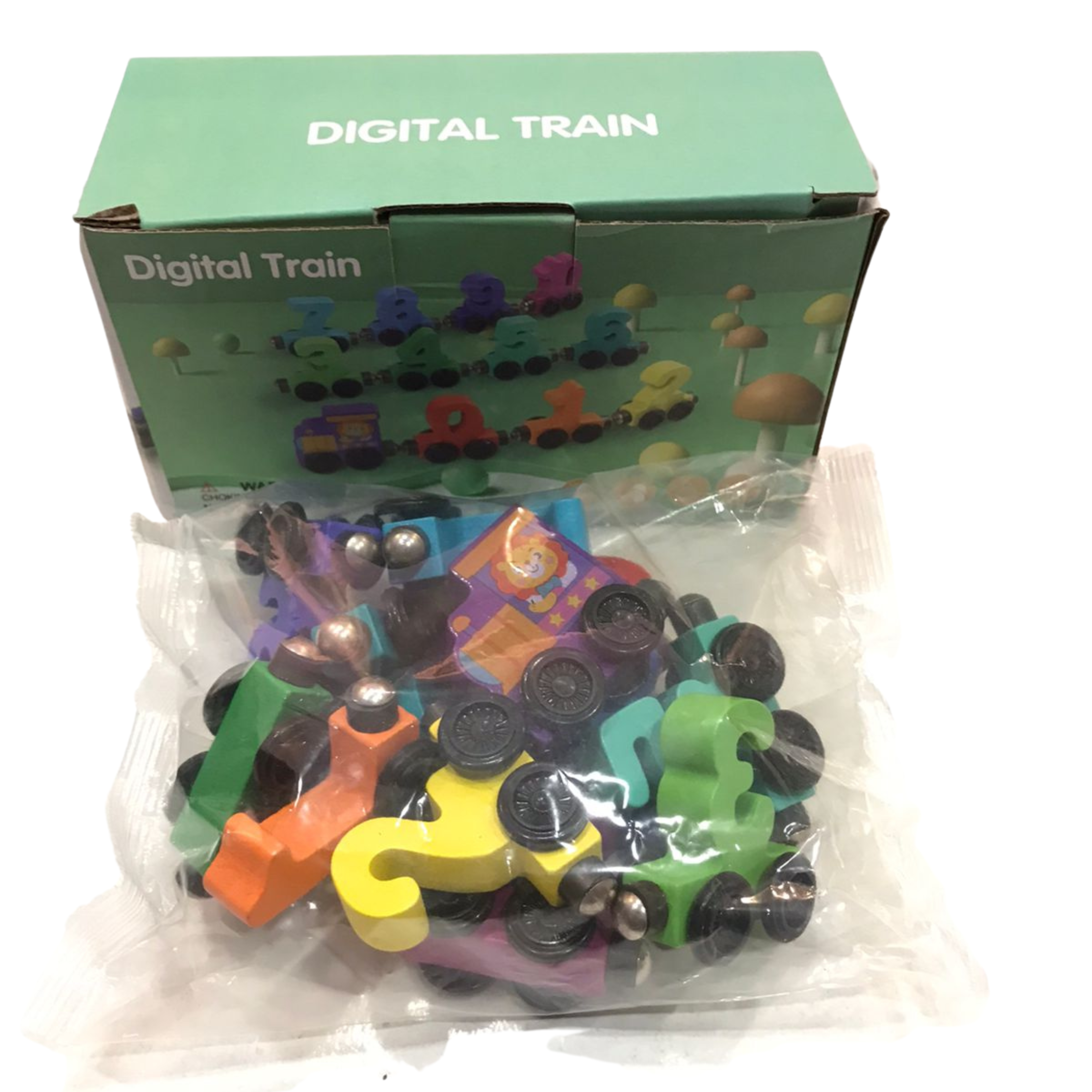 Digital Train Block Set For Kids (Ages 3+ ) Secondary image
