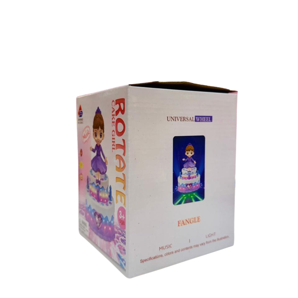 Magical Rotating Cake Girl Musical Toy Secondary image