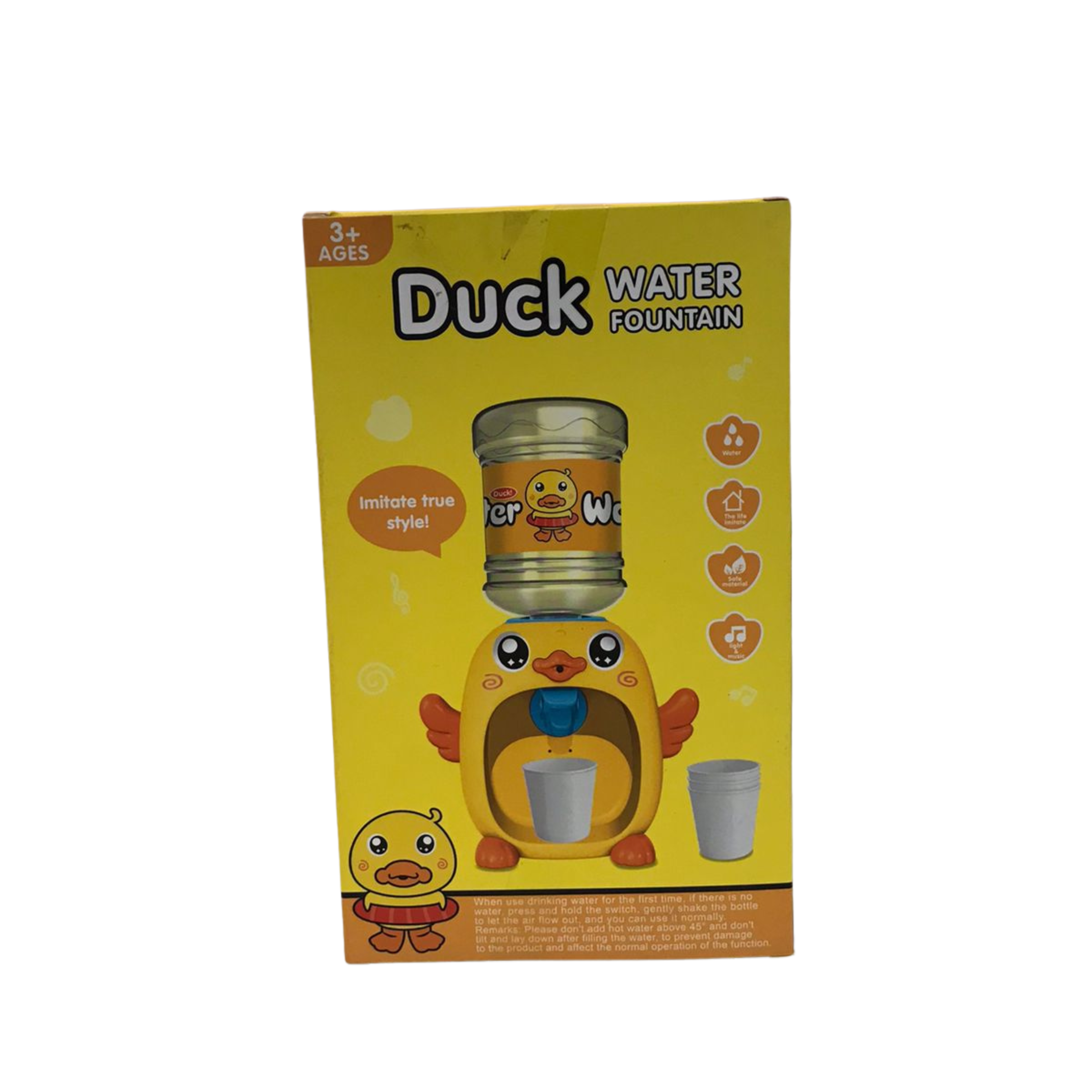 Duck Mini Water Fountain Dispenser Toy for Kids (Ages 3+) Secondary image