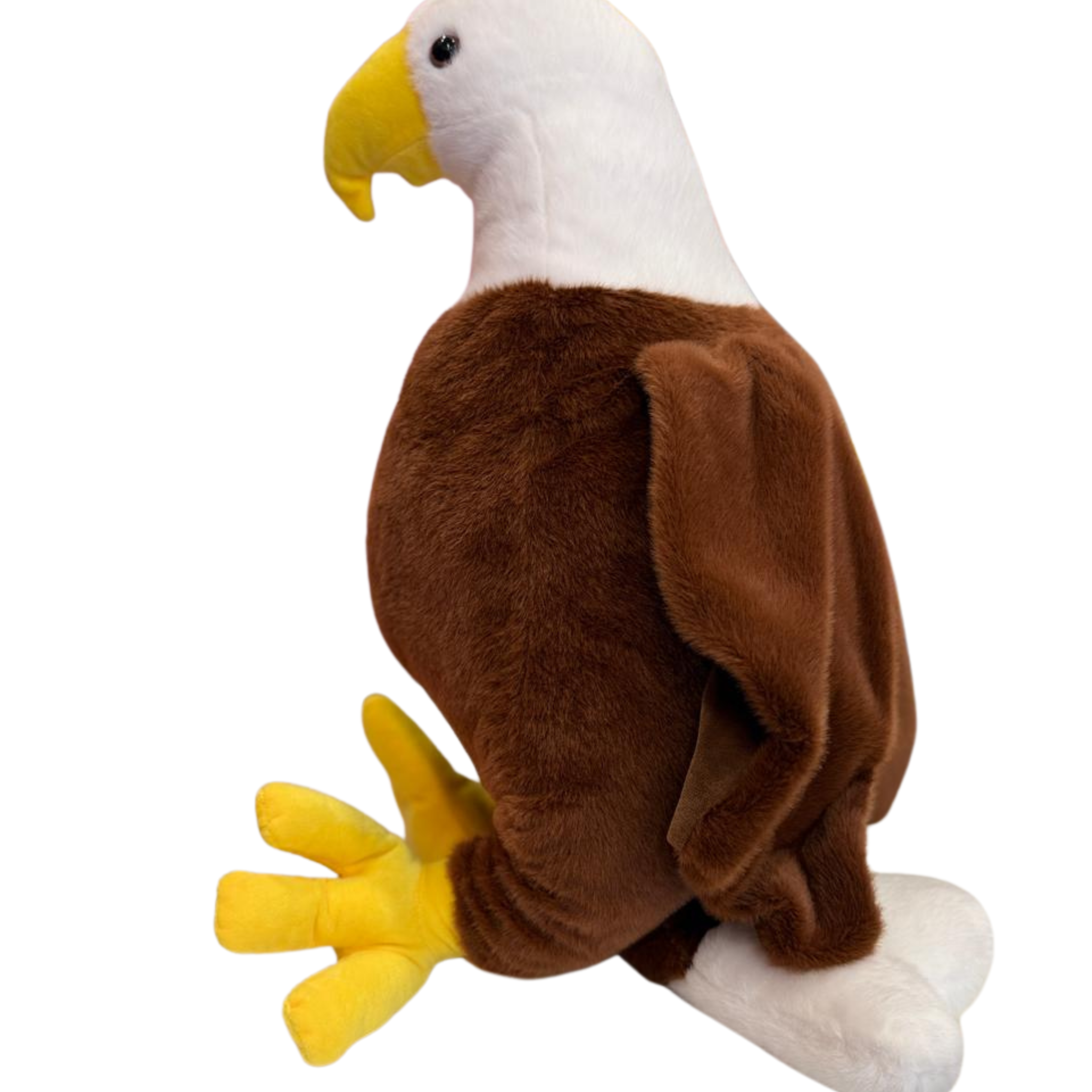 Plush Bald Eagle Stuffed Animal Toy Secondary image