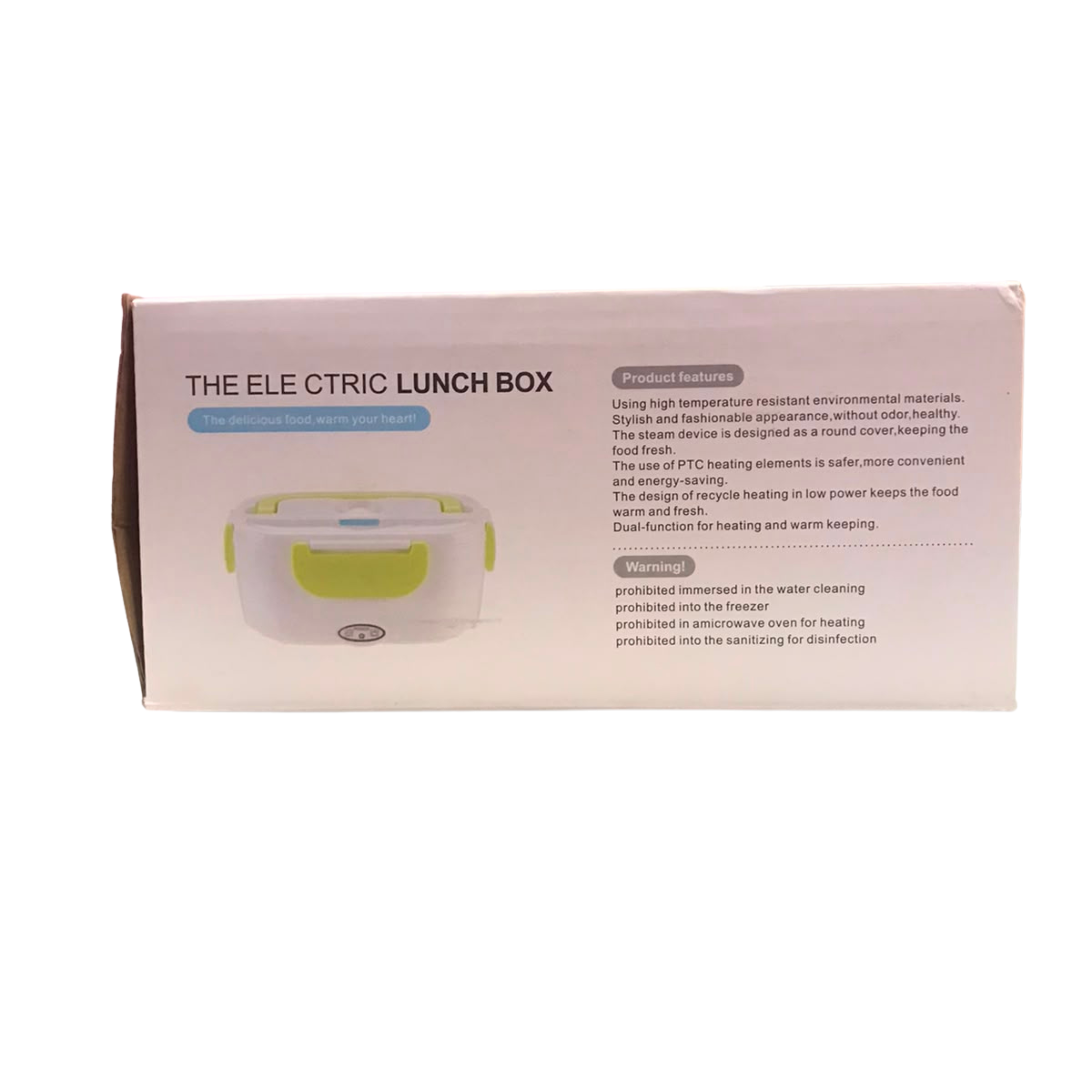 The Electric Lunch Box The delicious food, warm your heart !