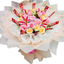 Pink Roses, Yellow Roses, Stargazer Lilies & KitKats