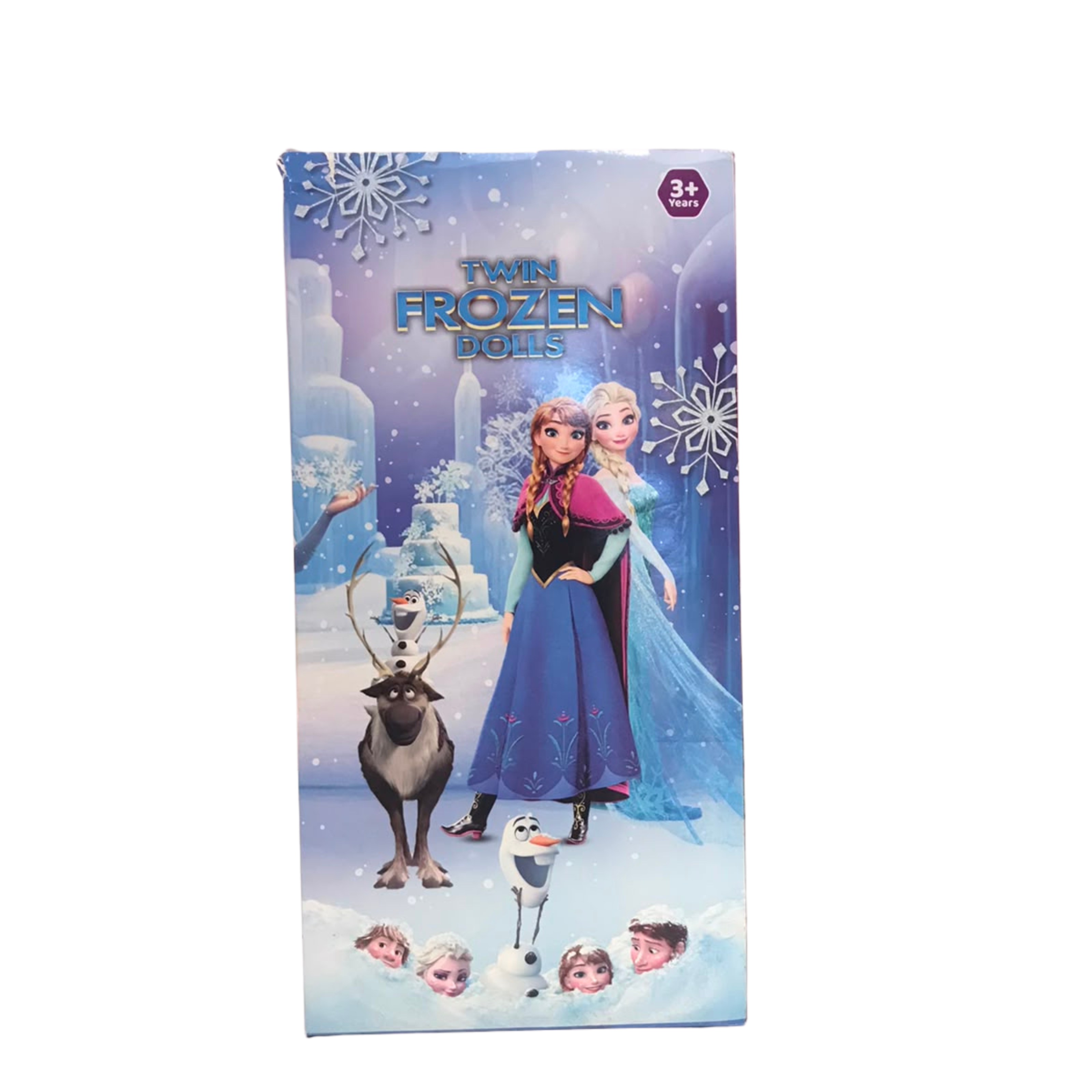 Toy Venture Twin Frozen Dolls – 3-Piece Princess Fashion Playset Secondary image