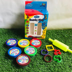 Gumby King Play Dough Set For Kids Mini Clay Play Dough Set With 6 Colors Dough With Boxes And Utensils