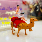 Desert Haji Moveable Camel Toy With Lights & Labaik Allahumma Labaik Voice