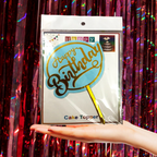 Happy Birthday Cake Topper Birthday Party Supplies Birthday Party Decoration