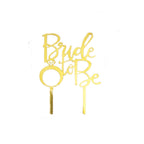 Bride to Be Acrylic Cake Topper For Bridal Shower Wedding Celebration Decoration Supplies