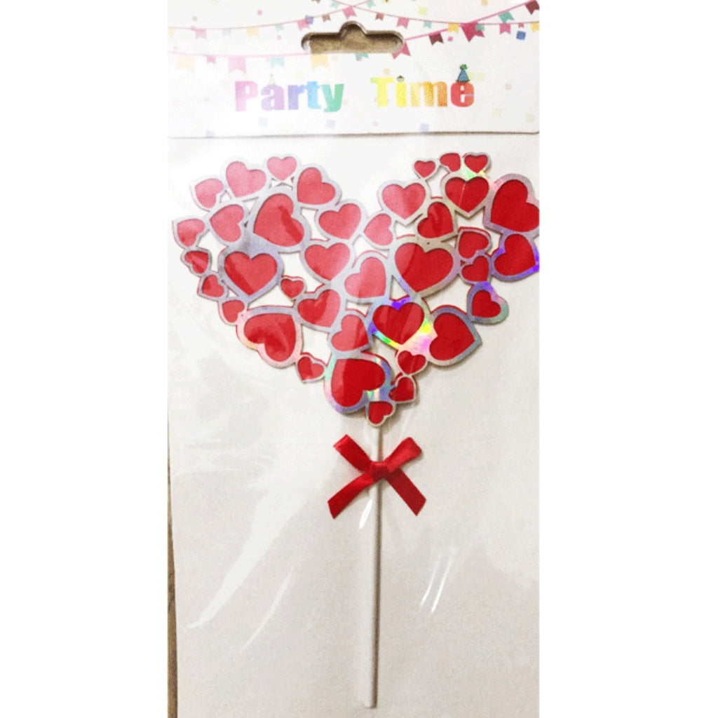 Fancy Heart shape Prop – Fancy Heart Shape Topper Main image