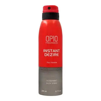 OPIO Instant Dezire Deodorant Body Spray for Men (200ml) Main image