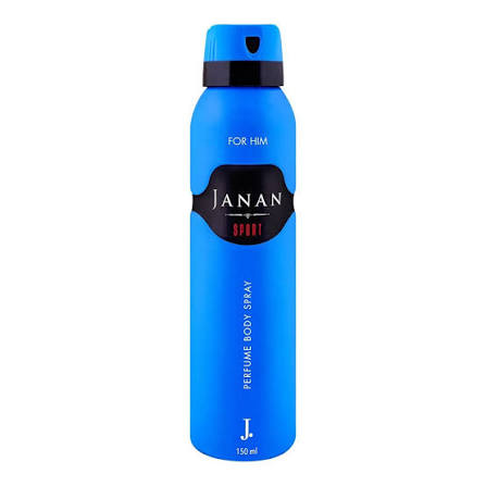 J. Janan Sport Perfume Body Spray for Men (150ml) Main image