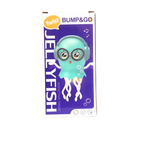 Dancing Jellyfish Electric Toddler Toy – Battery Operated Bump and Go Musical Toy with 3D Flashing Lights and Automatic Twist Action