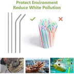 Stainless steel straw