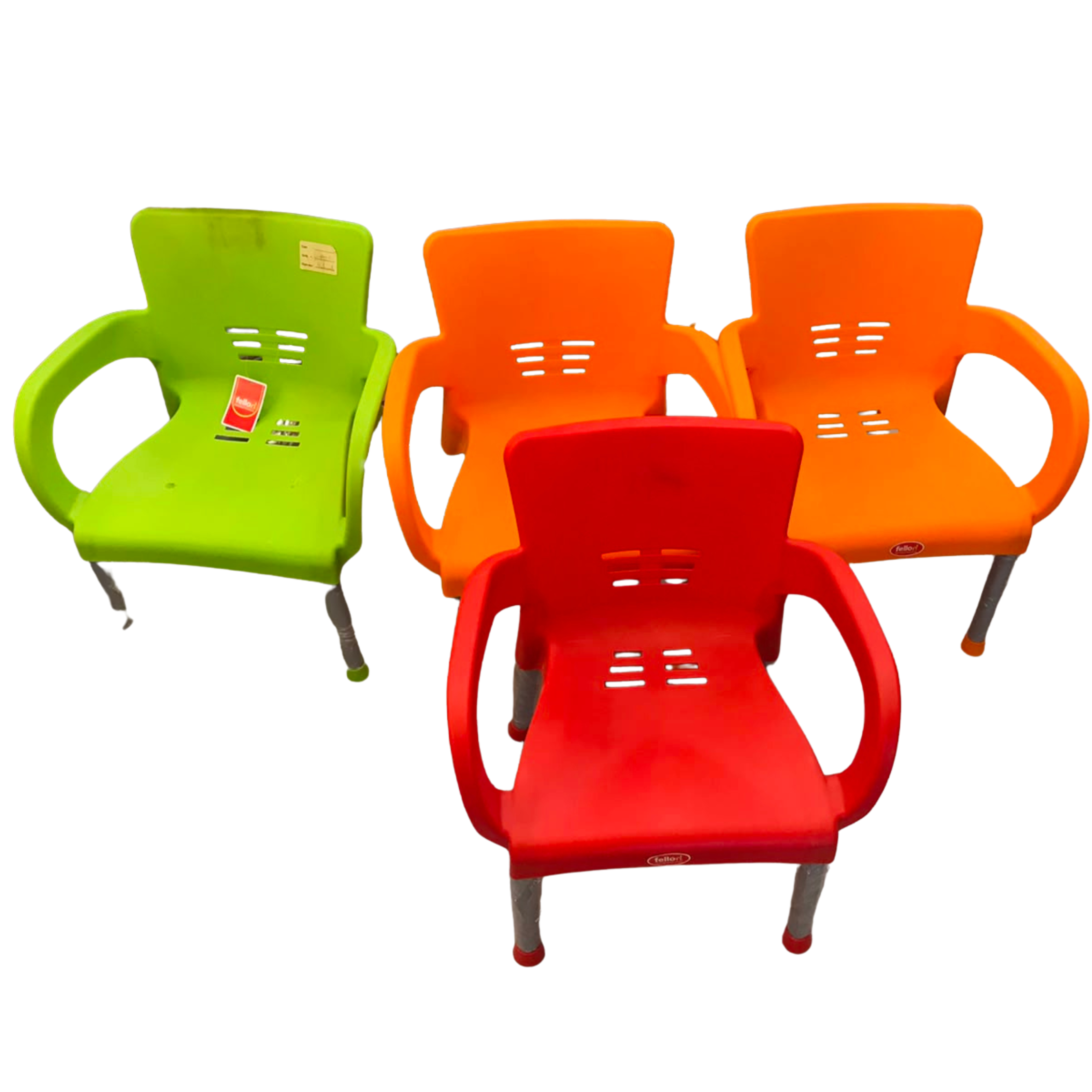 Tailor Deluxe Premium Plastic Kids Armchairs with Ventilation Slots Secondary image