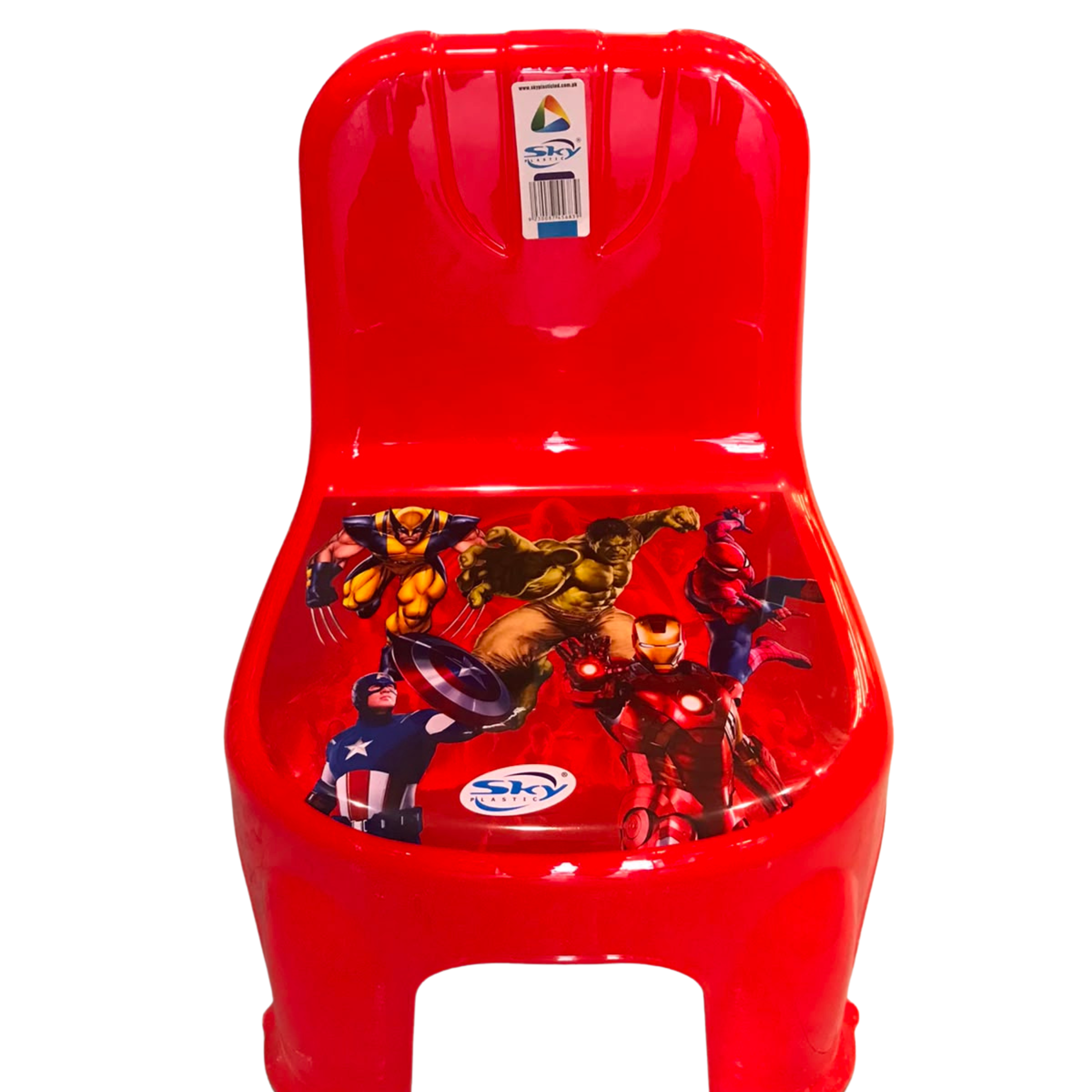 Vibrant Cartoon Character Kids Plastic Stool Chairs