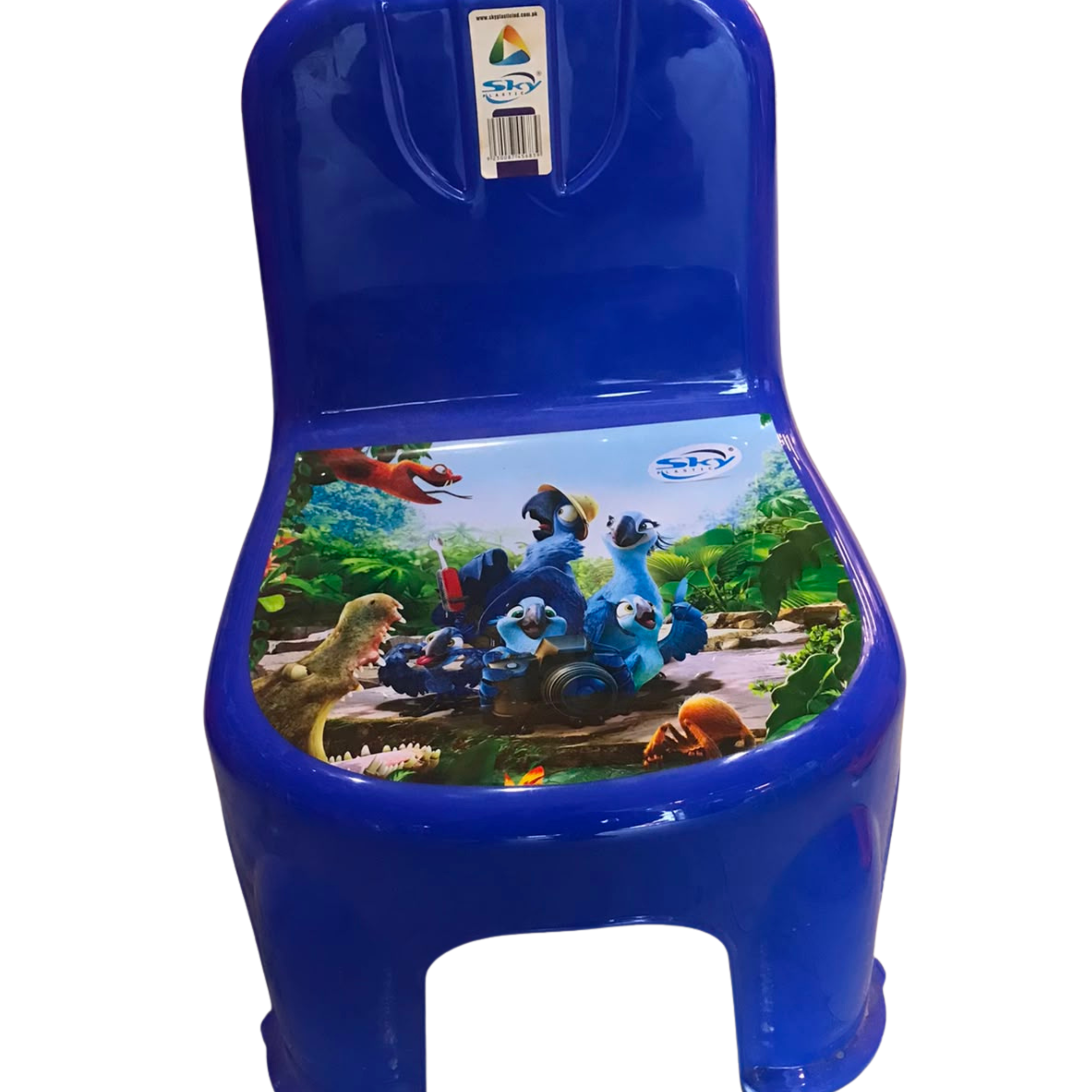 Vibrant Cartoon Character Kids Plastic Stool Chairs Secondary image