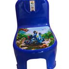 Vibrant Cartoon Character Kids Plastic Stool Chairs