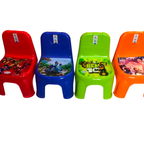Vibrant Cartoon Character Kids Plastic Stool Chairs