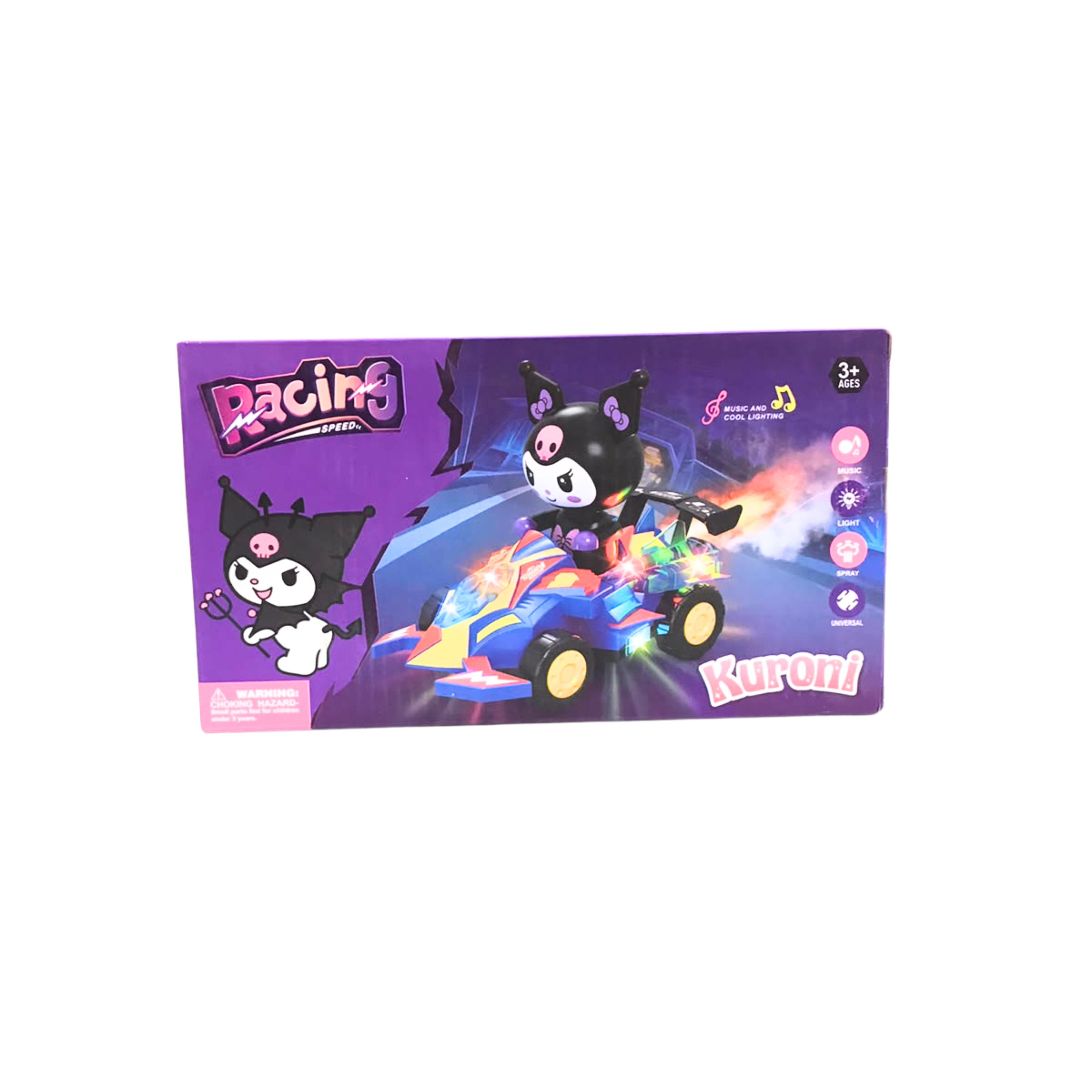 Kuroni Racing Speed Musical Toy Car with Cool Lights and Music Secondary image
