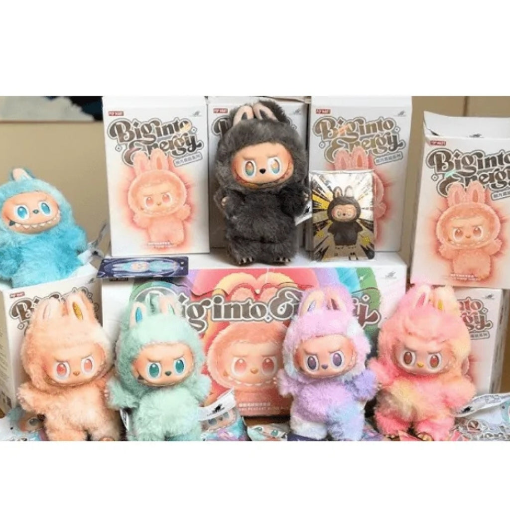 POP MART The Monsters Big into Energy Series-Vinyl Plush Pendant Blind Box, Blind Box Figures, Random Design Action Figures Collectible Toys Home Decorations, Single Box Secondary image