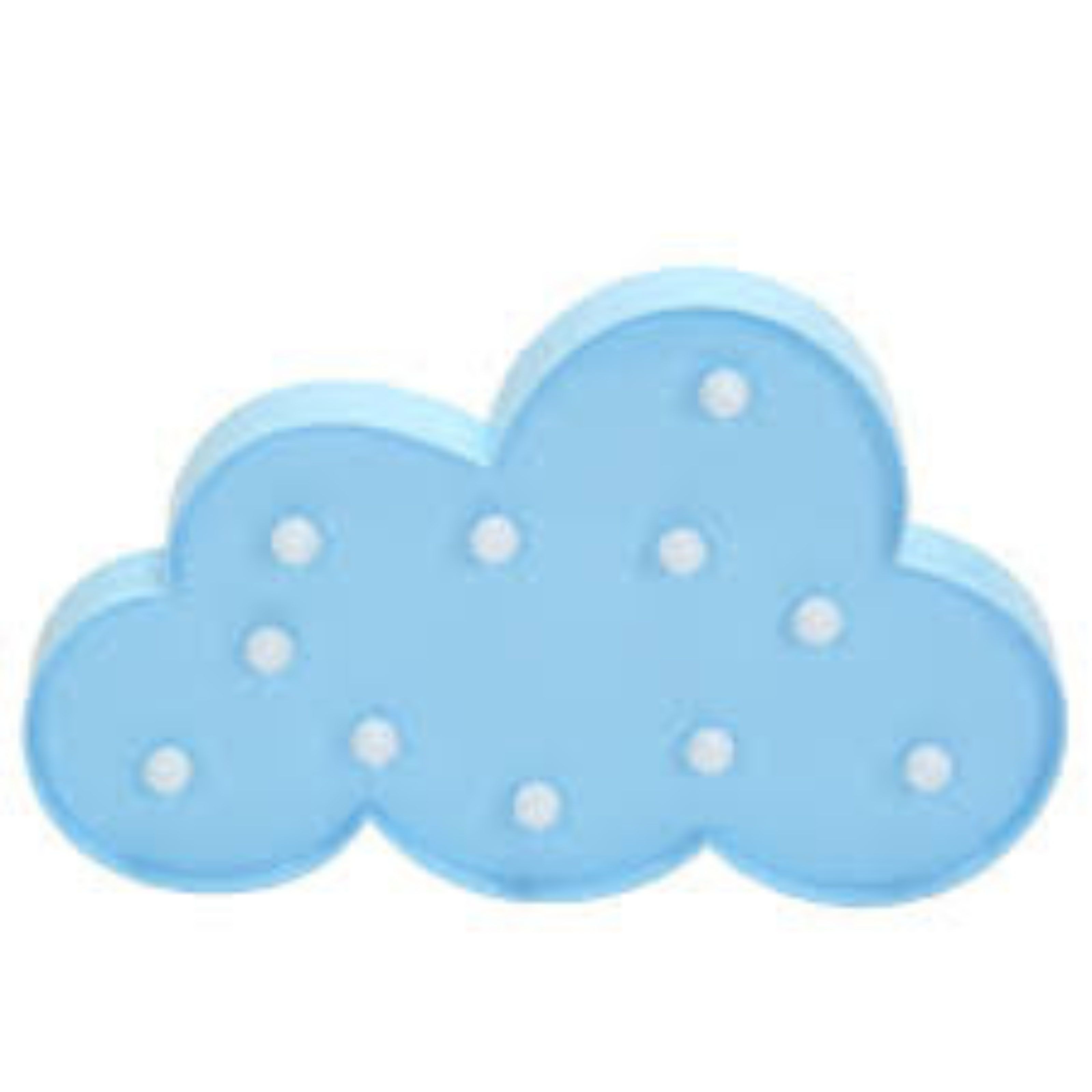 Blue Cloud LED Marquee Night Light Secondary image