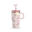 The Stanley X LoveShackFancy Holiday Quencher – 20Oz – Rosa Beaux Pink