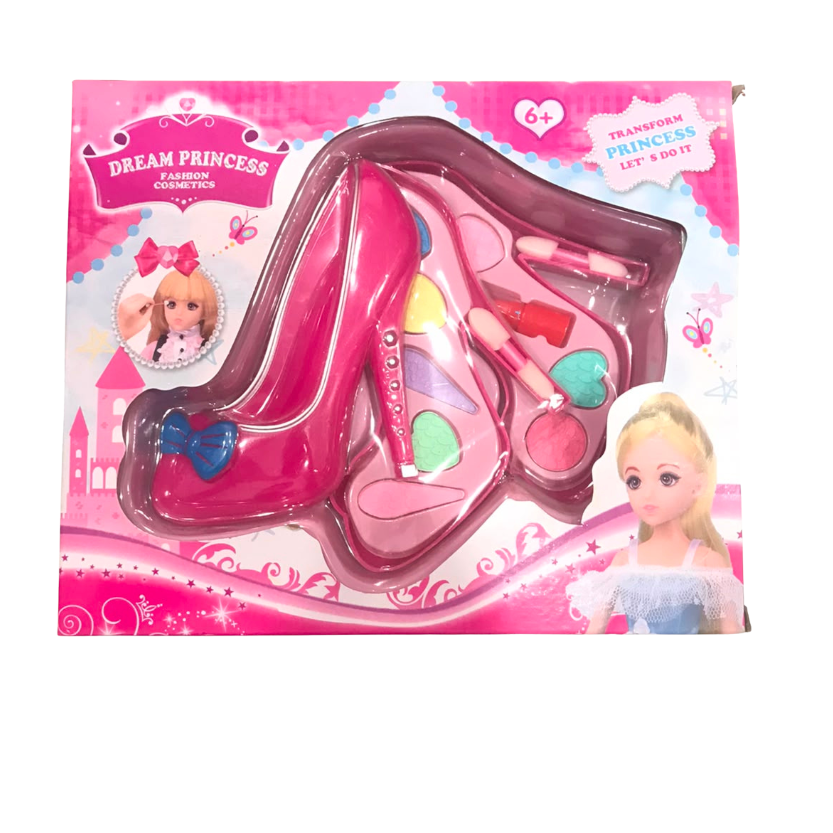 Dream Princess Fashion Cosmetics – High Heel Shoes Makeup Vanity Kit for Kids Secondary image