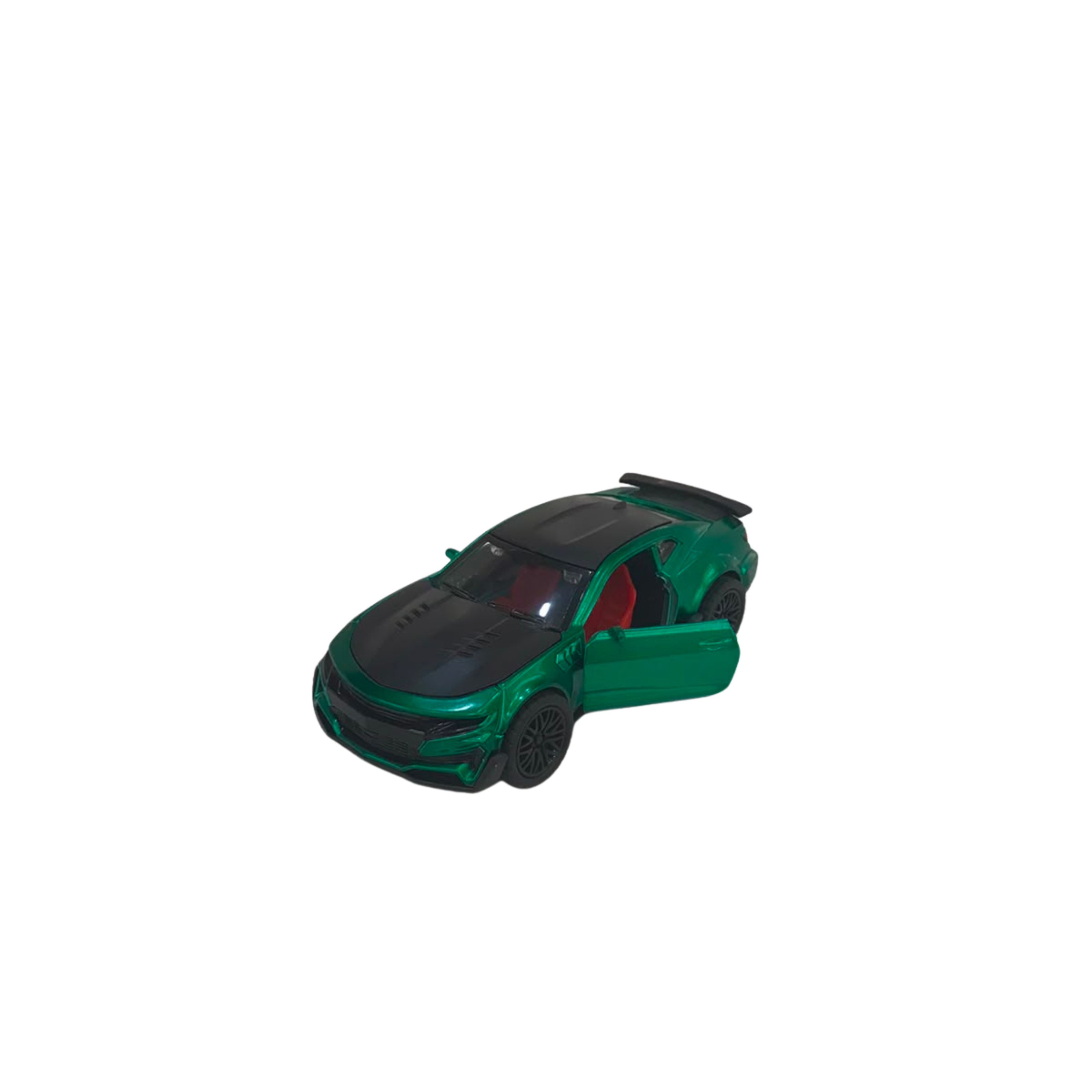 AMTiz 1:36 Chevrolet Camaro ZL1 Die-Cast Metal Pull-Back Toy Car – Metallic Green Main image
