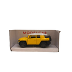 1:32 Toyota FJ Cruiser Die-Cast Metal Pull-Back Toy Car – Yellow