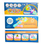 Mini Projector for Kids Flashlight Torch Kids Projection Light Toy Education Learning Night Light Before Going to Bed Best Gift for Kids Sleeping Story Toys for Toddlers