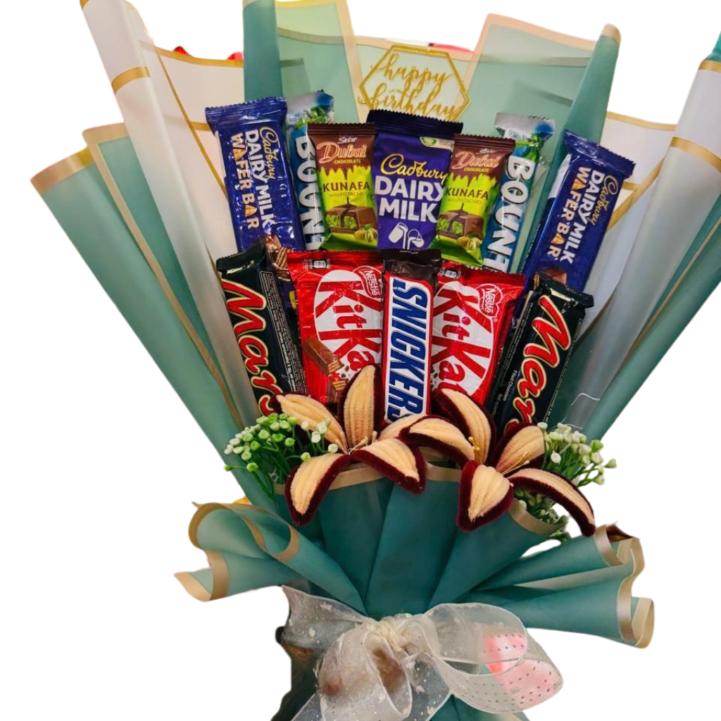 Dairy Milk, KitKat, Mars & Dubai Kunafa Mix