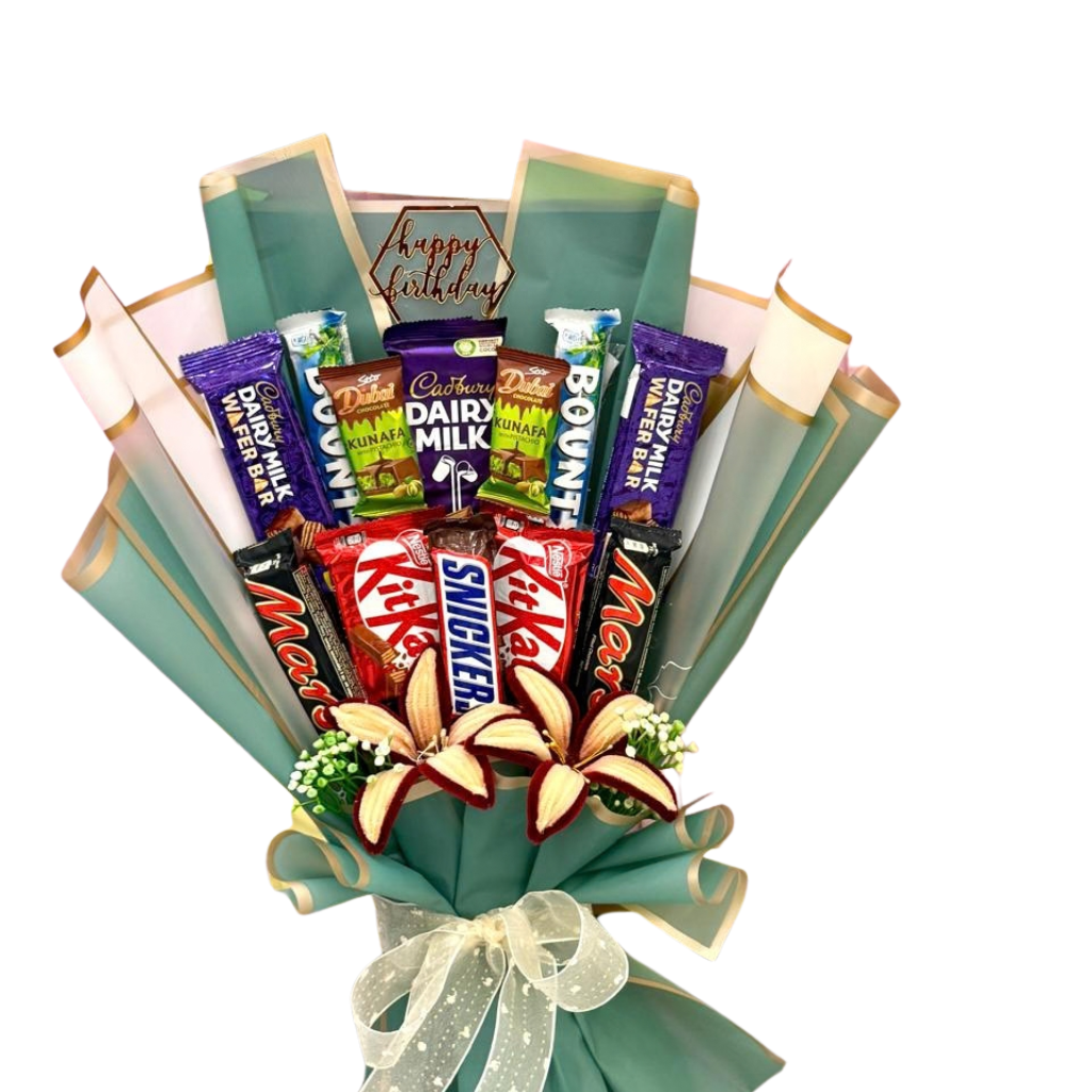 Dairy Milk, KitKat, Mars & Dubai Kunafa Mix